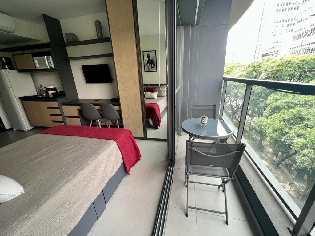 Apartamento Com Ar-condicionado E Sacada Relaxar *