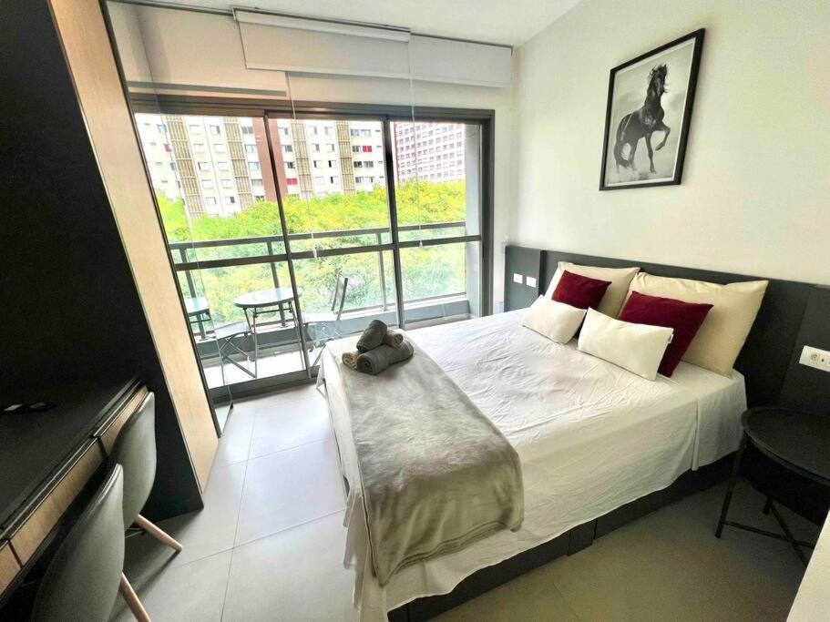 Com Ar-condicionado E Sacada Relaxar Apartamento *